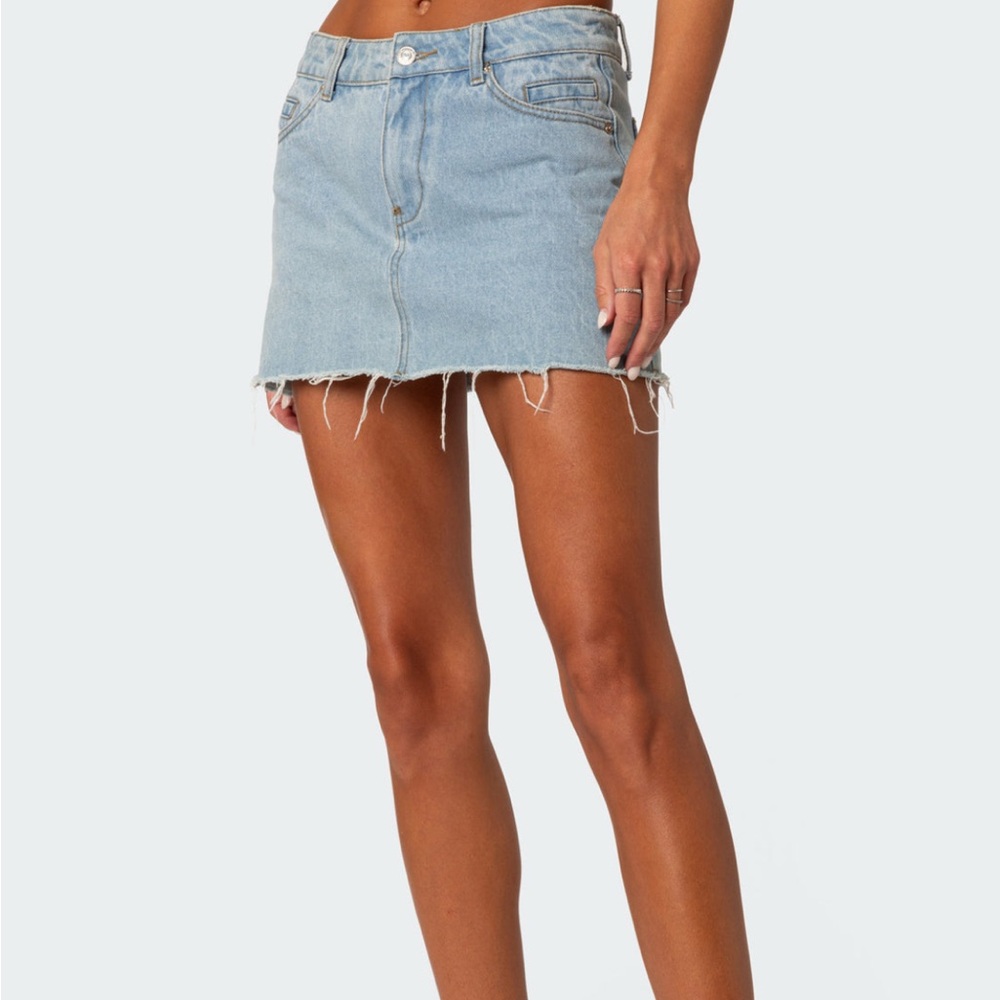 🌊Edikted Denim Skirt🌊